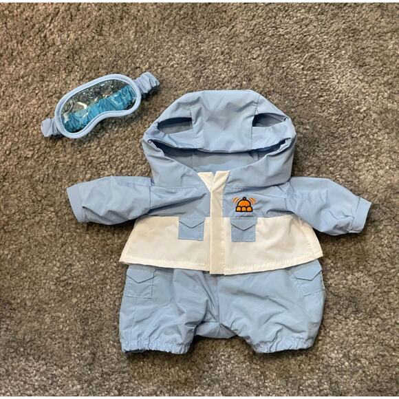 NEW* Bartholomew bear cute clothes outfits - snow suit(medium) - blue - Picture 3 of 3